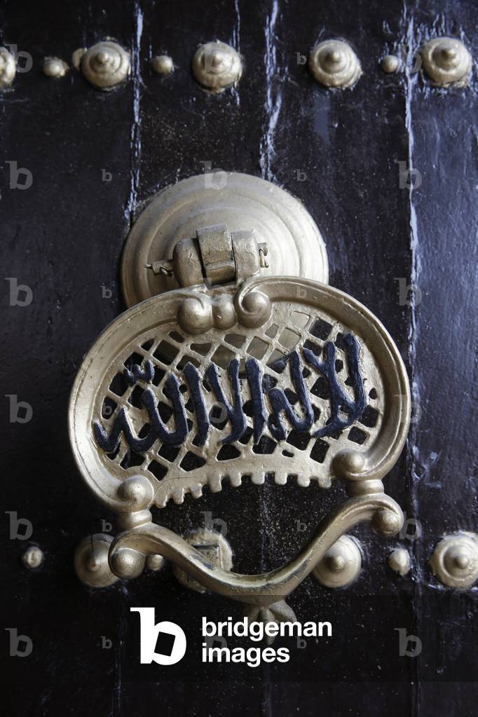 Saheb Ettabaa mosque door, Tunis, Tunisia