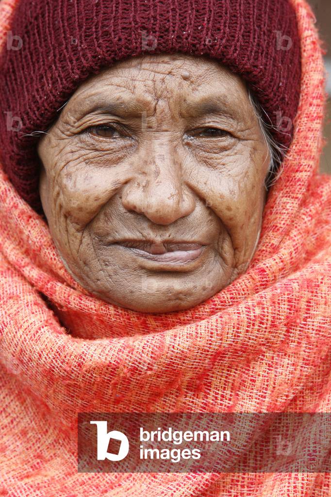 Nepalese woman, Kathmandu, Nepal