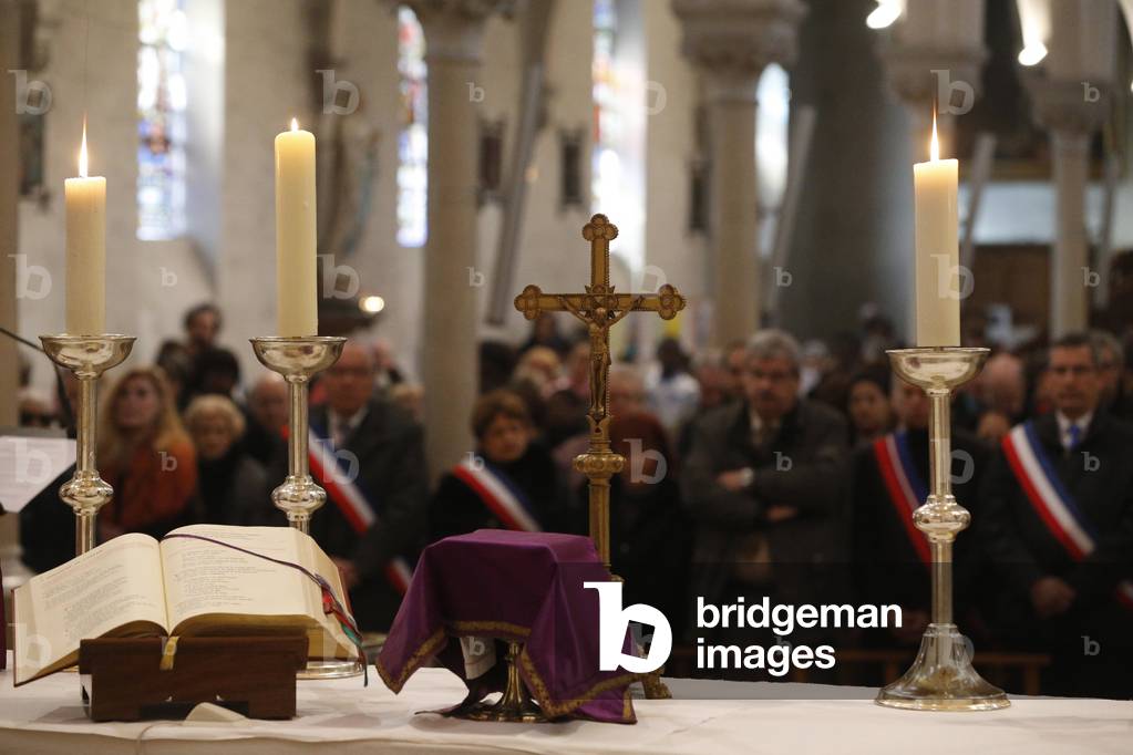 France, Seine-Saint-Denis, Villemomble : Catholic mass