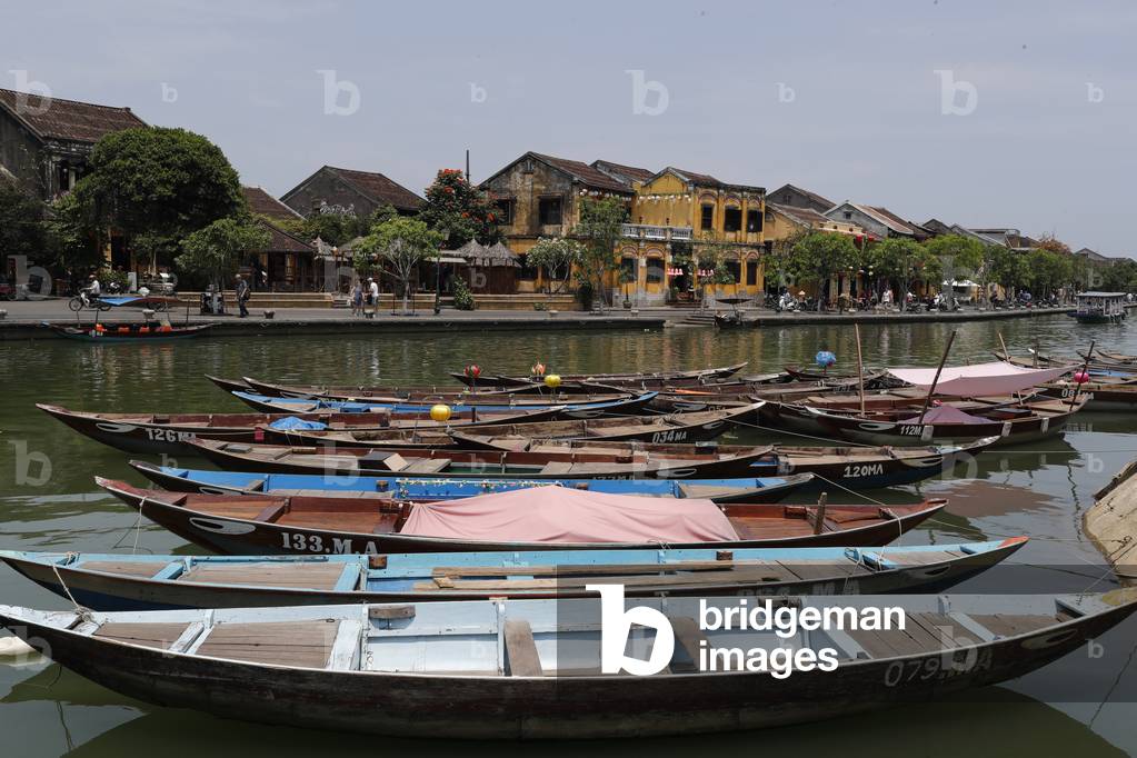 Early morning in Hoi An old town, In 1999 Hoi An was added to the Unesco world heritage list, Hoi An, Vietnam, 2019 (photo)