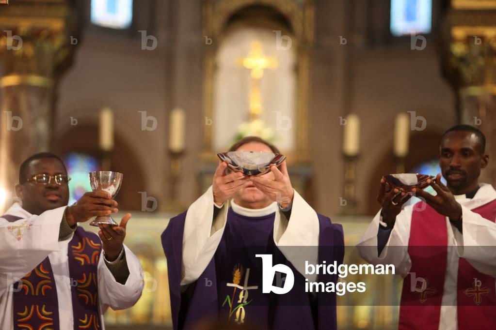 Eucharist celebration Paris France