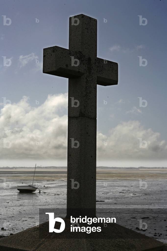 Cross on Noirmoutier island, Noirmoutier, France