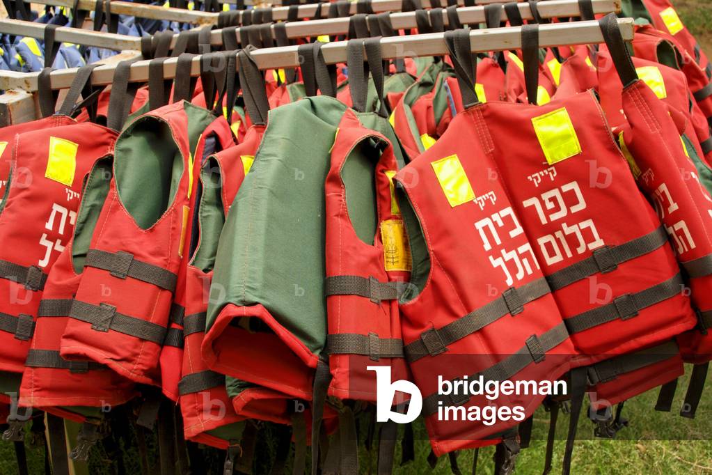 Israel, the Upper Galilee, Rafting in the Hazbani, , Israel