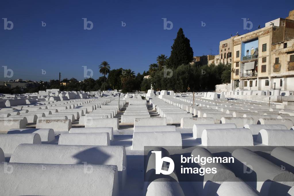 Jewish cemetery of Fes, Morocco (photo)