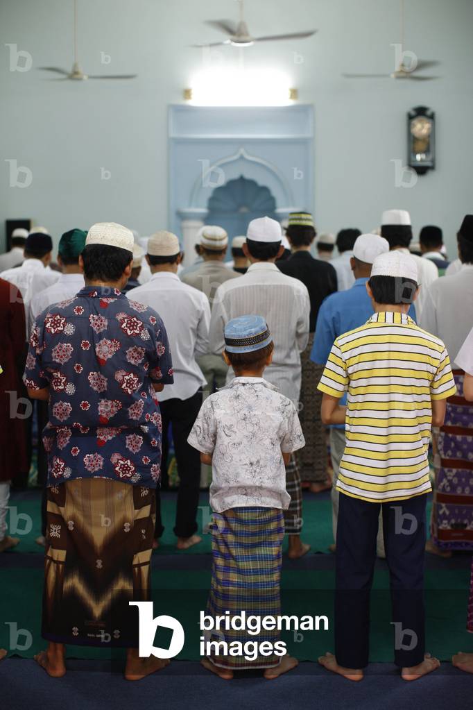 The friday prayerA congregational prayer (salat) that Muslims hold every Friday, Ho Chi Minh City, Vietnam