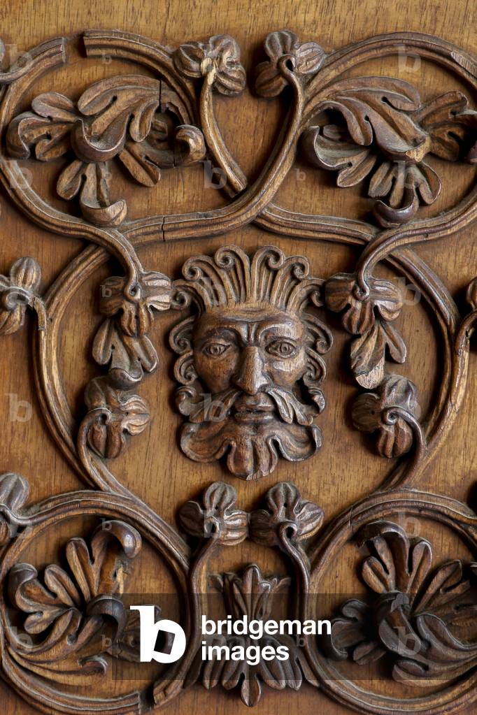 Palatine chapel, Palermo, Sicily, Italy. Reliefs. (photo)