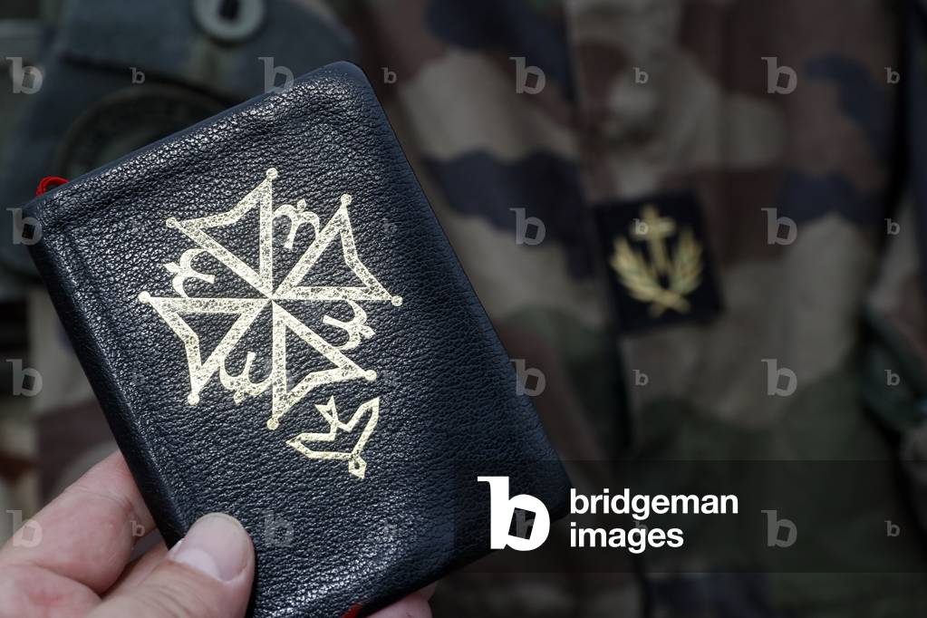 Holy Bible for the french army, Strasbourg, France.