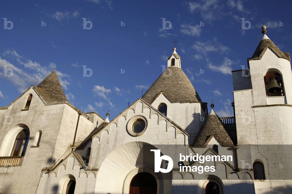 San Antonio church, Alberobello, Apulia, Alberobello, Italie