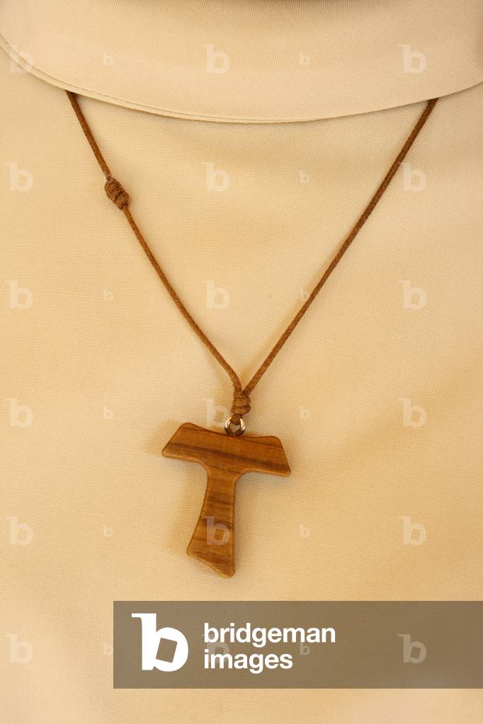 Franciscan cross at Akepe catholic monastery, Akepe, Togo