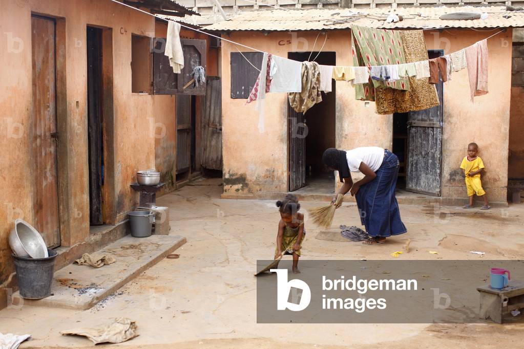House cleaning, Lome, Togo