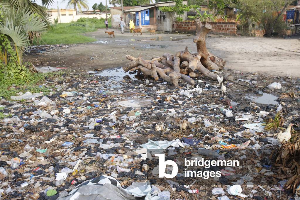 Poor district in Lome, Lome, Togo