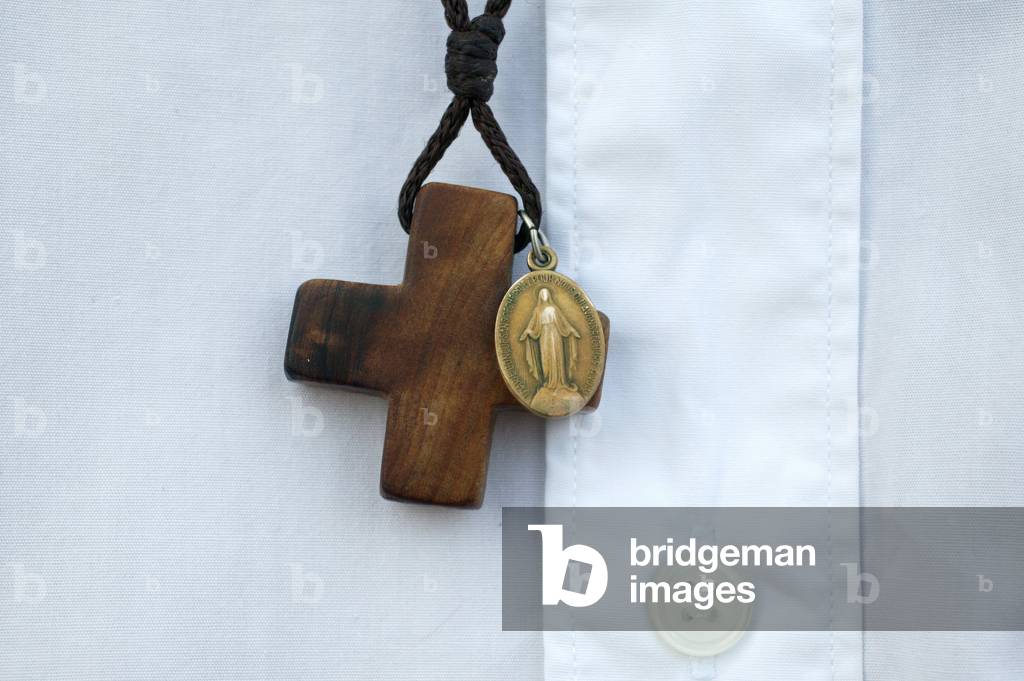 Cross and medal Paris France