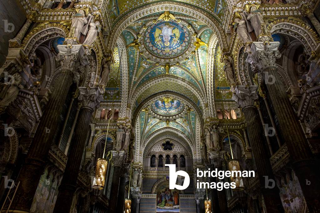 Our Lady of Fourviere basilica, Lyon, France, 2018 (photo)