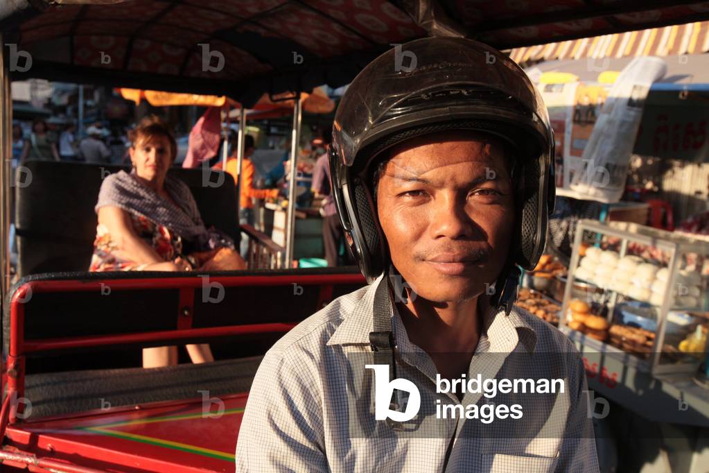 Tuk Tuk driver, Phnom Penh, Cambodia