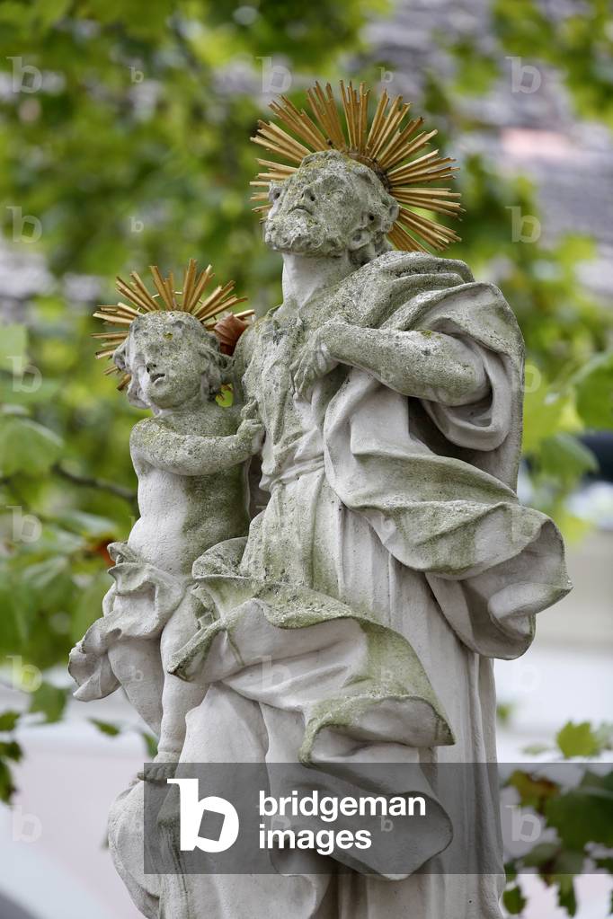 Heiligenkreuz Abbey Joseph and Jesus, Heiligenkreuz, Austria