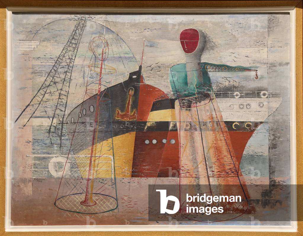 Farewell, 1939 (oil on canvas)