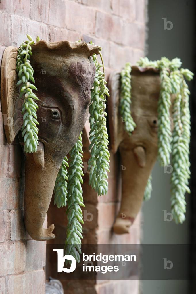 Elephant heads, Kathmandu, Nepal
