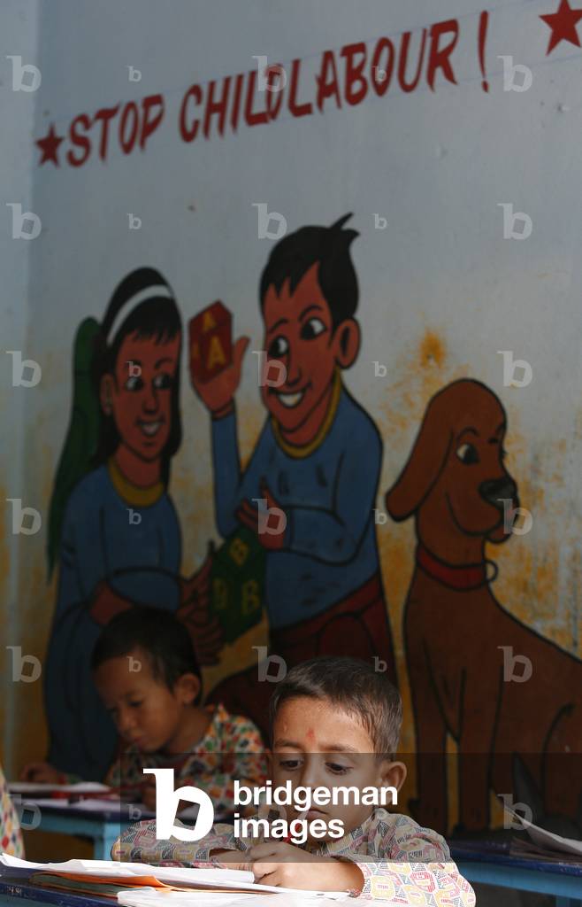 Primary school, Kathmandu, Nepal