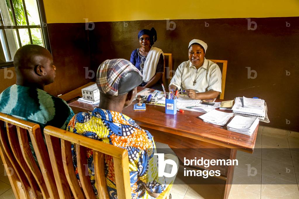 Oasis of Love, a catholic center for mentally disabled persons in Kpalime, Togo, Office, 2019 (photo)