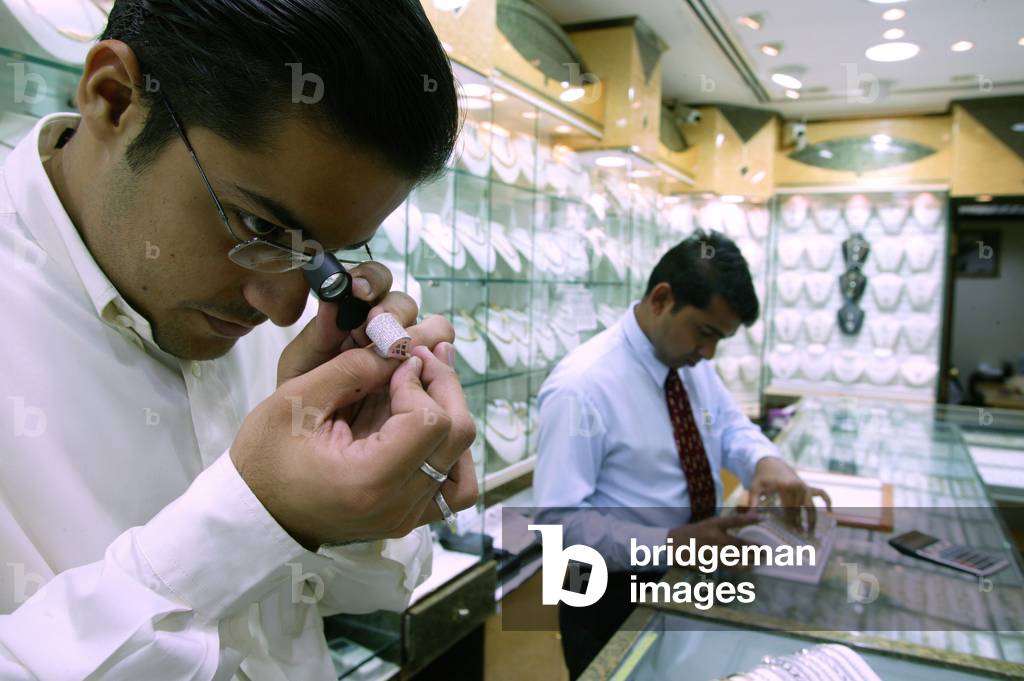 Jewelry at Dubai Gold Market, Dubai, Emirats Arabes Unis