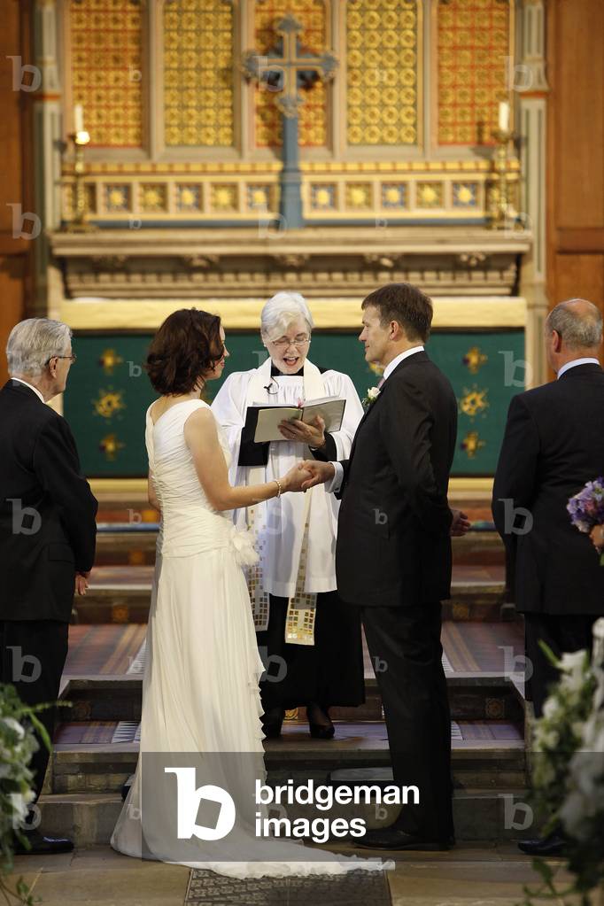 Immagine di Fotografia "Matrimonio anglicano nella chiesa di St Michael's"