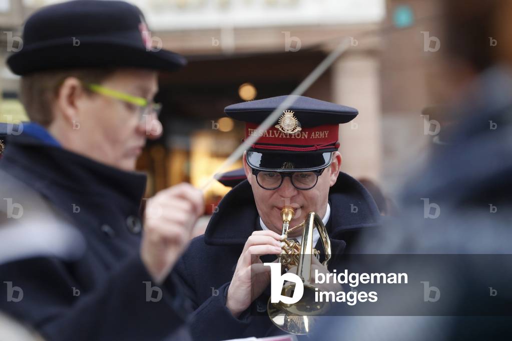 France Salvation army band, Strasbourg, France.
