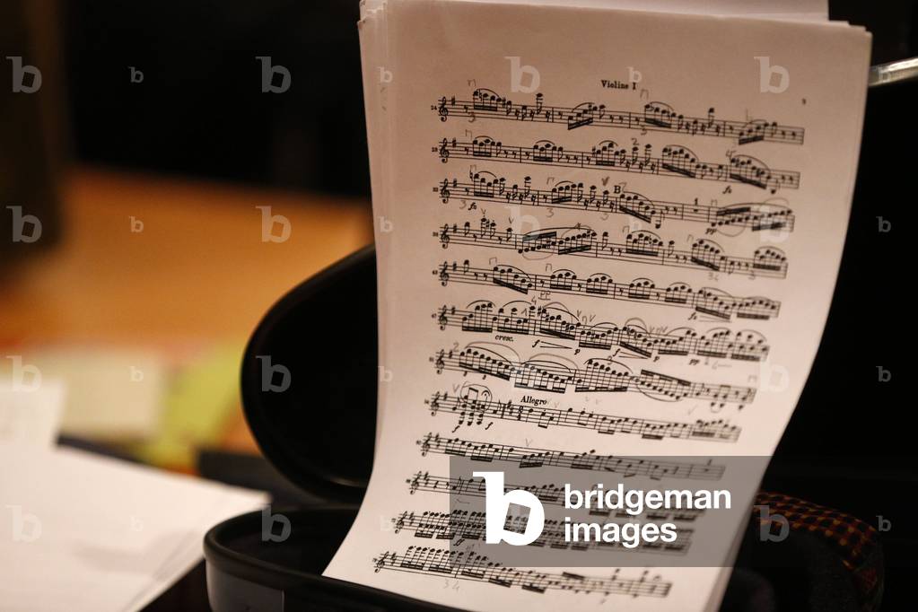 Music score - Villemomble, France