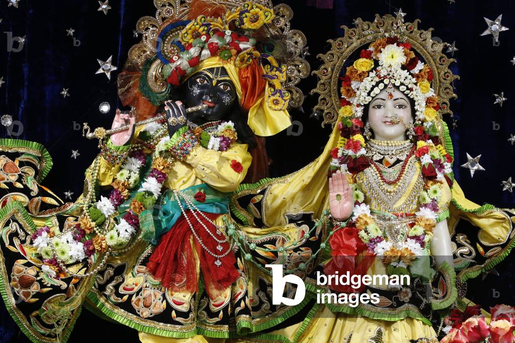 Krishna and Radha murthis. France
