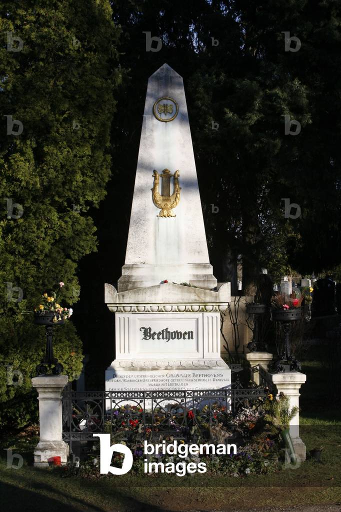 Beethoven's tomb, Vienne, Autriche