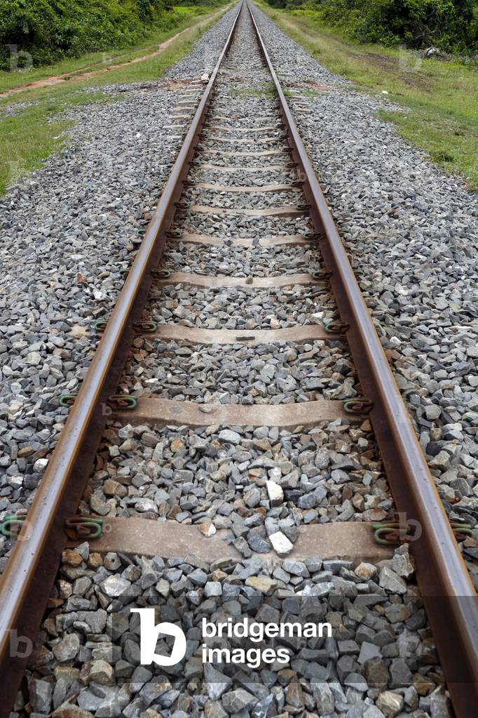 Railway track, Kep, Cambodia, 2019 (photo)