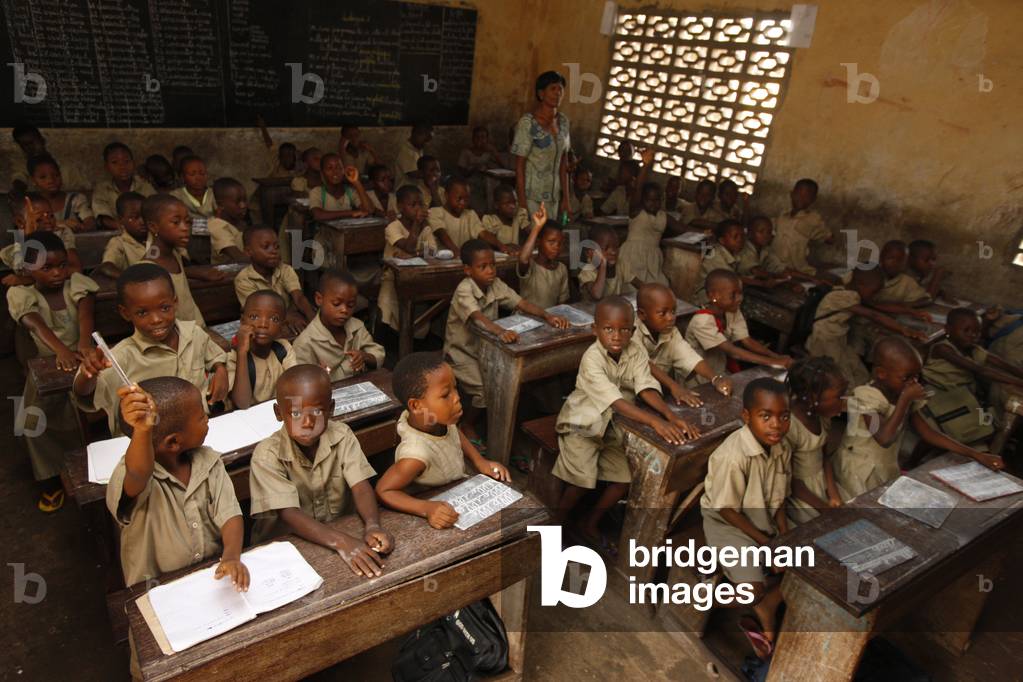 Primary school in Lome, Lome, Togo