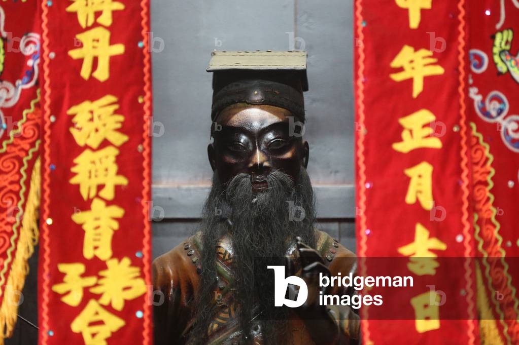 Khanh Van Nam Vien Taoist pagoda. Taoist deity. Ho chi Minh City. Vietnam