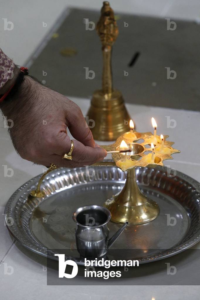 Shree Ram Mandir, Leicester. Diwali puja. United kingdom