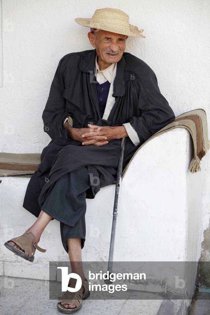 Old man, Houmt Souk, Tunisie