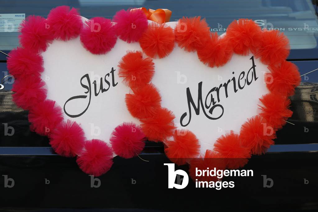 Just Married, Paris, France