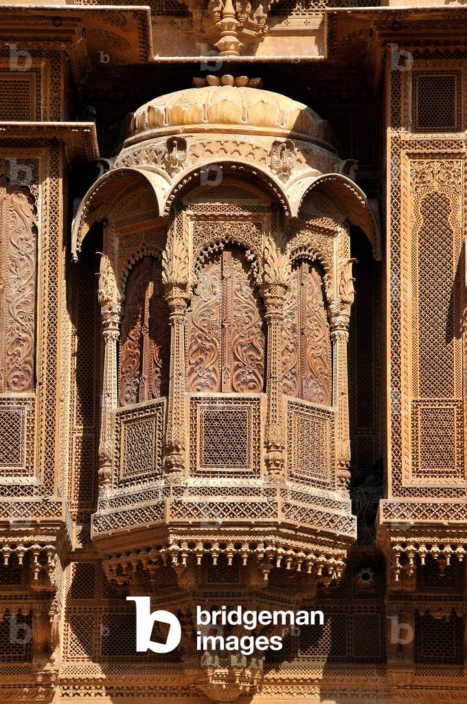 India, RAJASTHAN, JAISALMER : Patwa havelies, Renowned private mansion in Jaisalmer (photo)