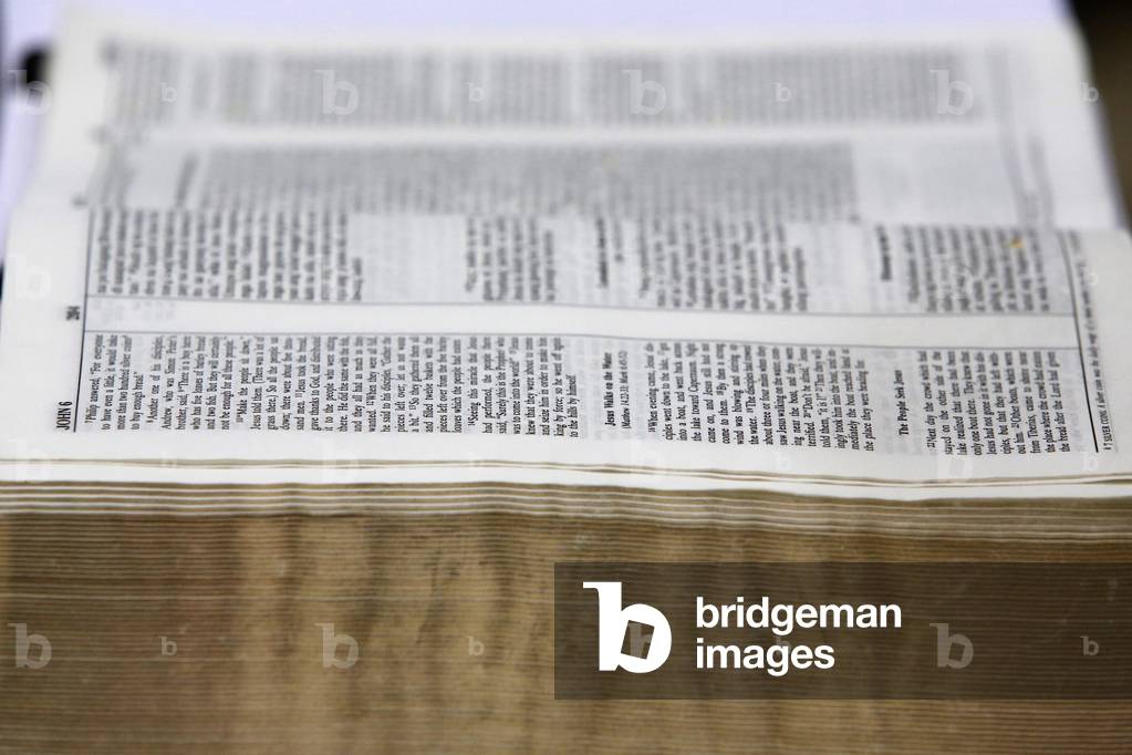 El Shaddai charismatic prayer group in San Matteo church, Lecce, Apulia, Lecce, Italie