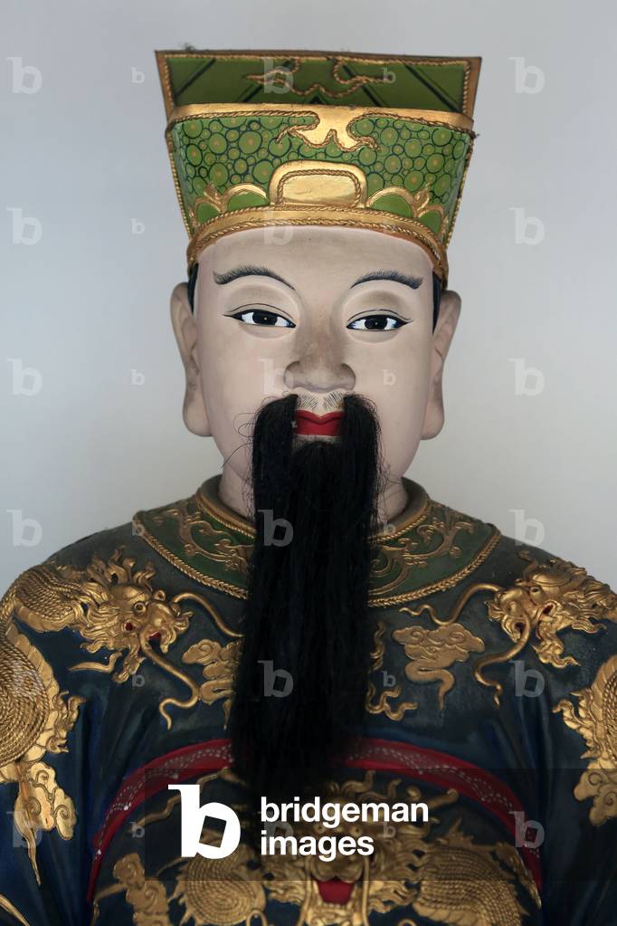 Thian Hock Keng Temple. Qie Lan Pu Sa ( Bodhisattva Sangharama ). Singapore