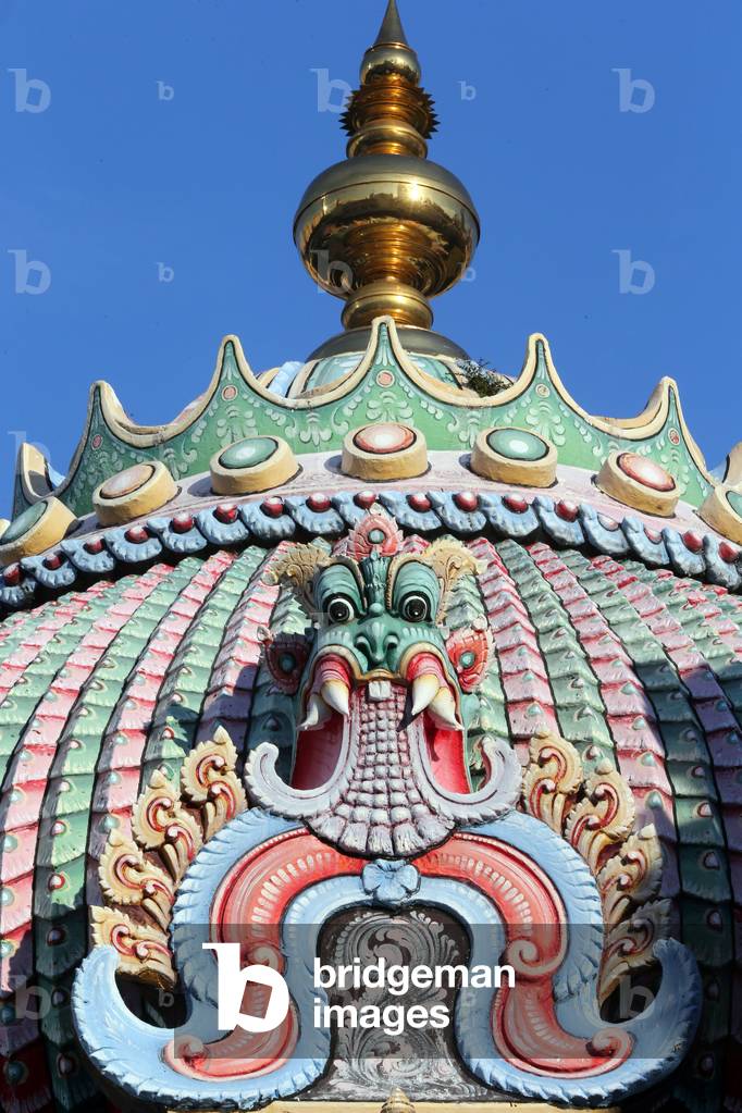 Sri Mariamman Hindu temple. Singapore