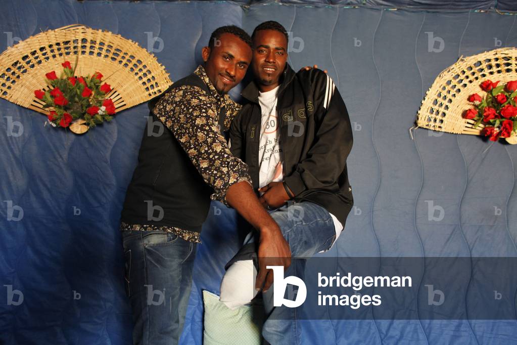 Somali refugees in Choucha camp, Ras Jedir, Tunisie