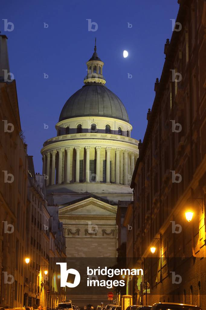The Pantheon, Paris, France at night