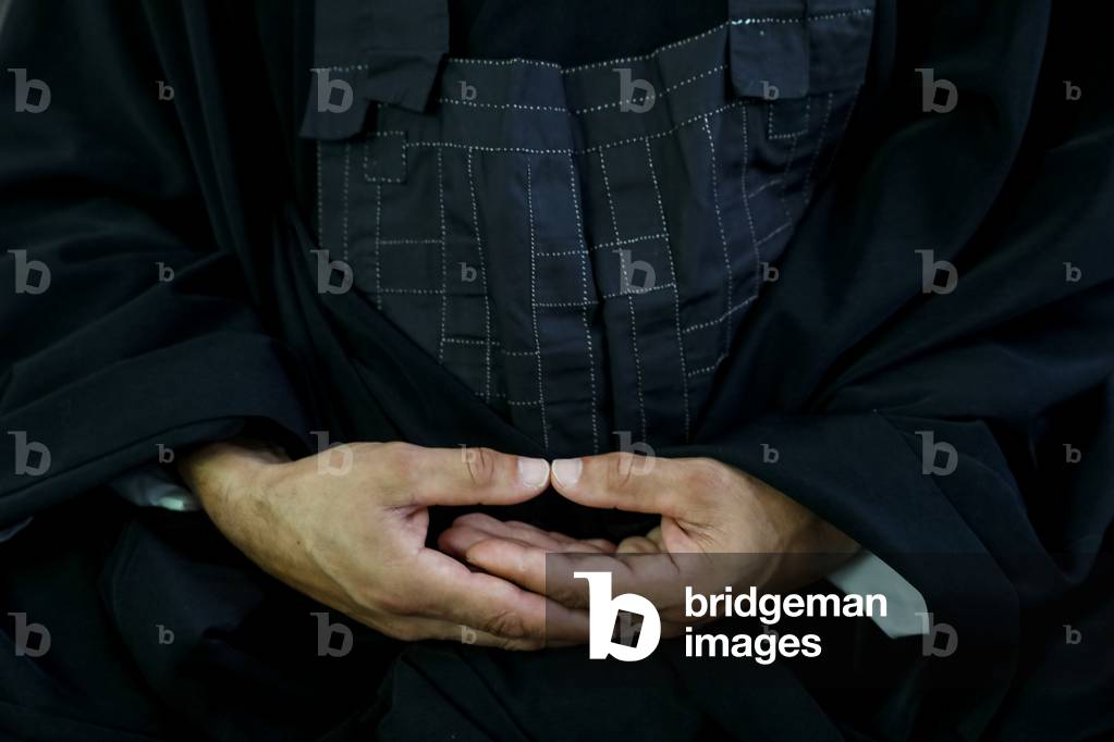 Zen sesshin (retreat) in Paris, France, Zazen (meditation), 2018 (photo)