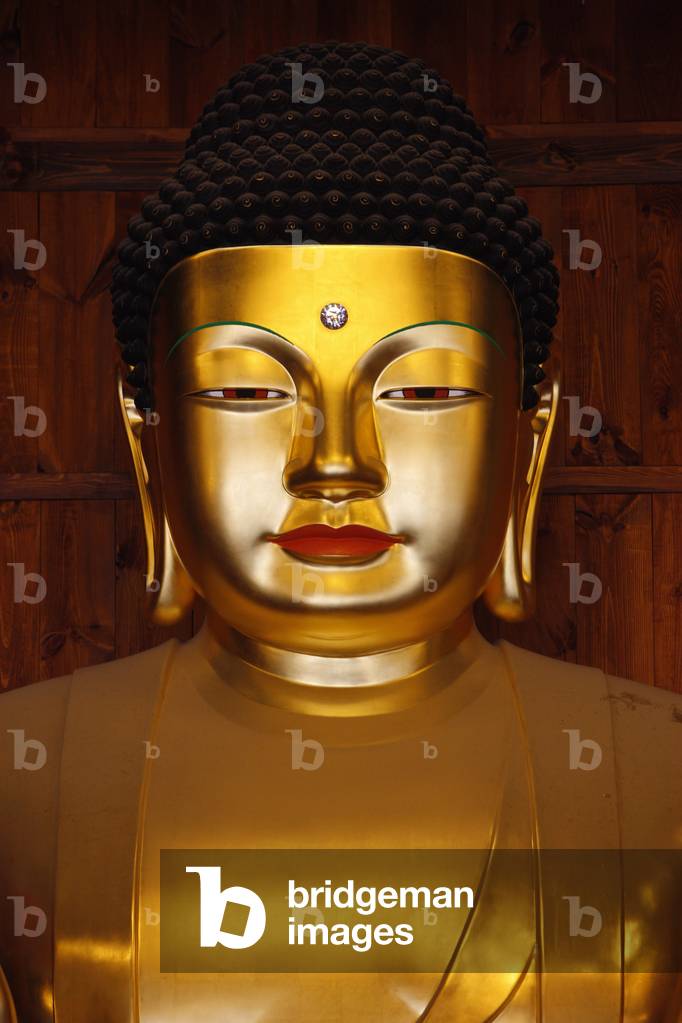 Amitabha BuddhaJogysea templeMain Hall, Seoul, Coree du Sud