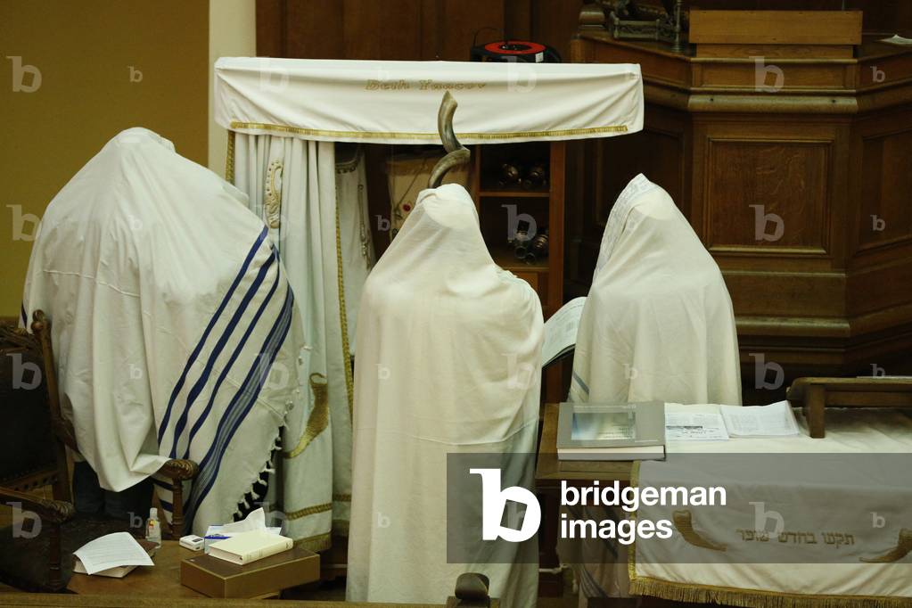 Yom Kippur also known as Day of Atonement, is the holiest day of the year for the Jewish people, Paris, France