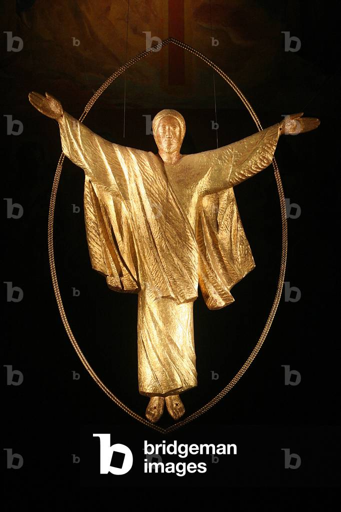 Christ. Saint Ferdinand des Ternes church Paris France