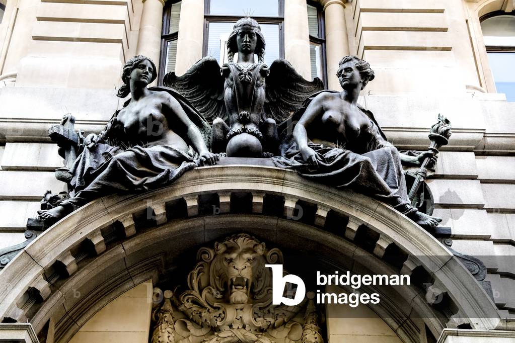 Mitsubishi Trust House, City of London, UK, Sculpture, 2018 (photo)