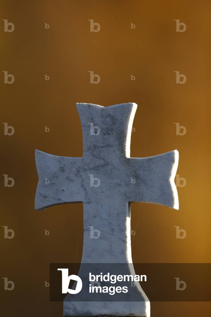 All Saints Day in a cemetery. France.