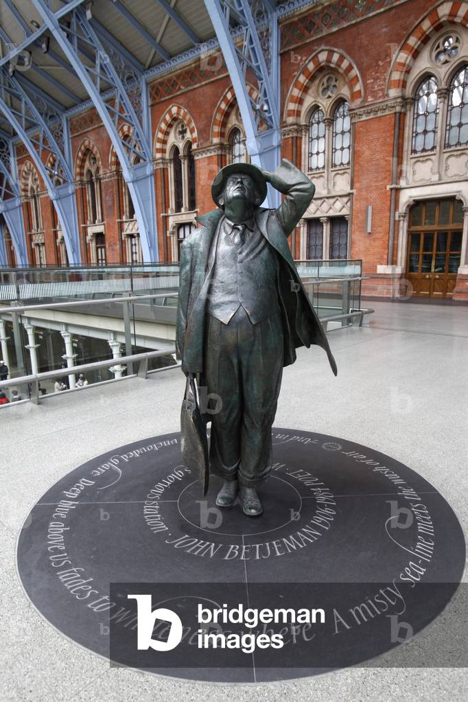 Saint Pancras railway station, London (UK) (photo)