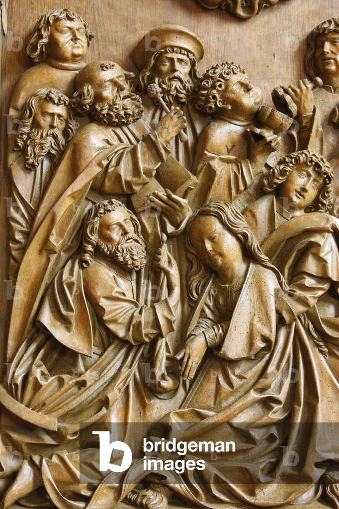 Mauer bei Melk ChurchCarved altar, 1509Virgin Mary's death, Mauer bei Melk, Austria