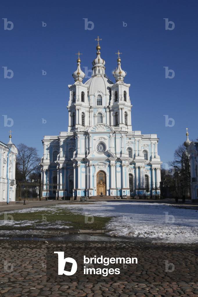 Smolny cathedral. Saint Petersburg Russia